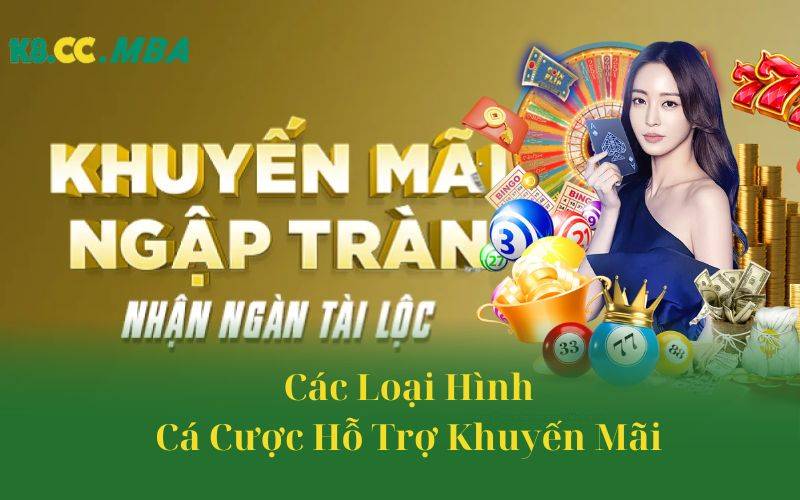 Các Loại Hình Cá Cược Hỗ Trợ Khuyến Mãi